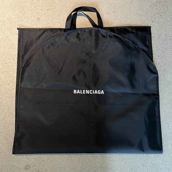 NWOT Balenciaga Hooded Denim Jacket in Black - Picture 12 of 12